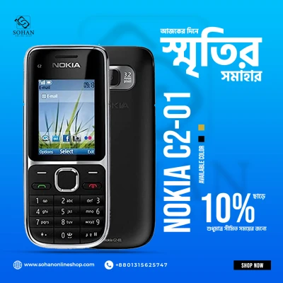 Nokia C201 Original Mobile Phone